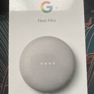 Brand new Google Nest mini 2nd generation Chalk color